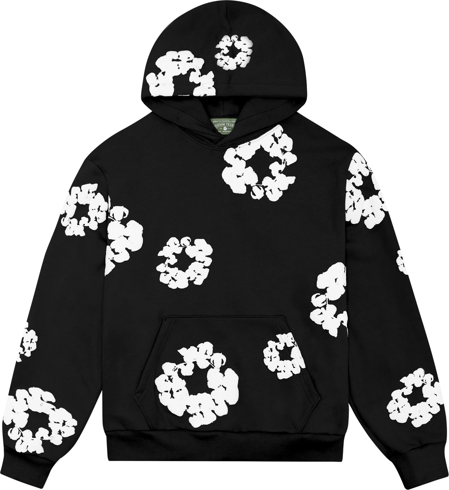 D£NIM TEARS HOODIE